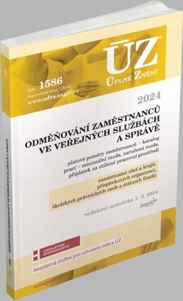 ÚZ 1586 Odměňování zaměstnanců - 9788074886287