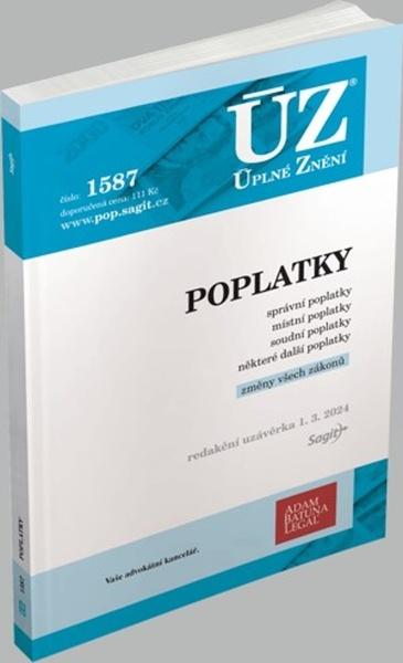 ÚZ 1587 Poplatky - 9788074886294
