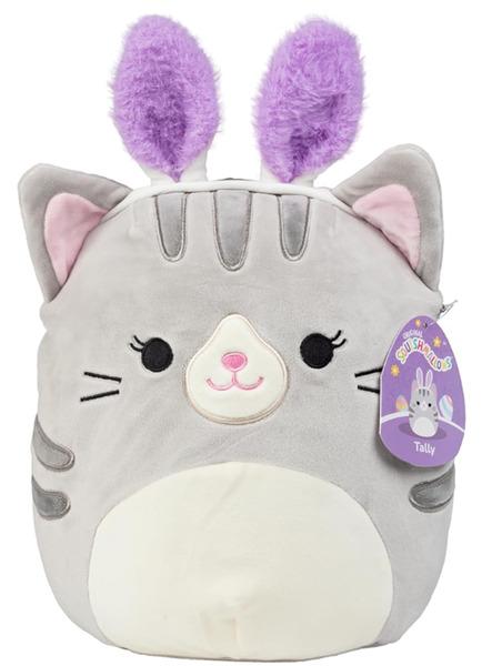 Squishmallows Tally Šedá kočka