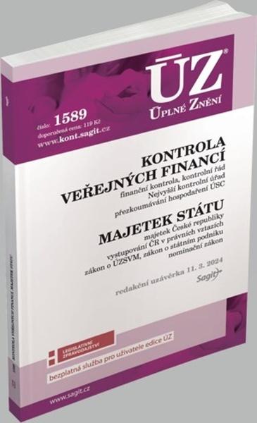 ÚZ 1589 Kontrola veřejných financí - 9788074886317
