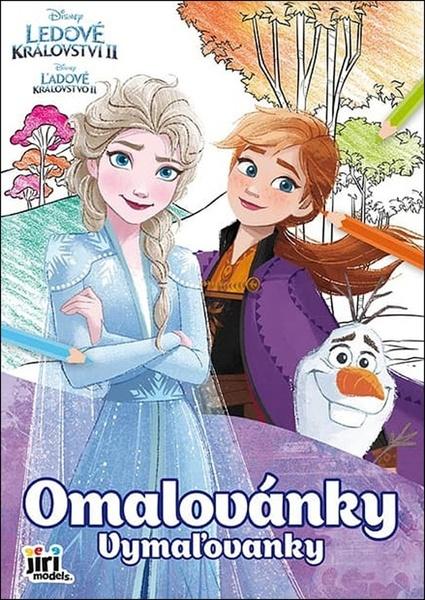 Levně Omalovánky/Vymaľovanky Ledové Království II