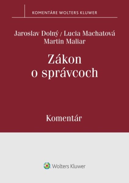 Levně Zákon o správcoch