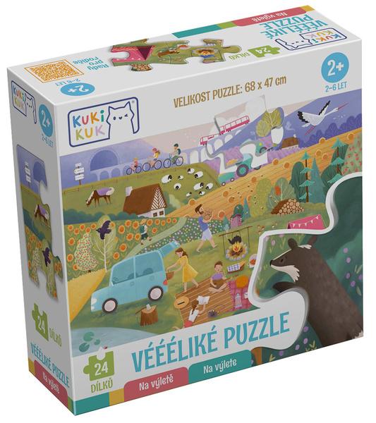 Levně Véééliké puzzle Na výletě
