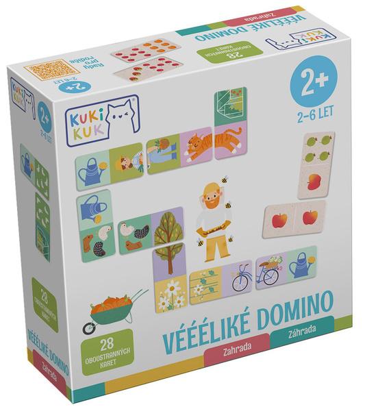 Levně Véééliké domino Zahrada