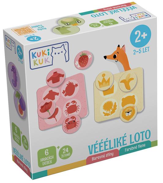 Levně Véééliké loto Barevné stíny