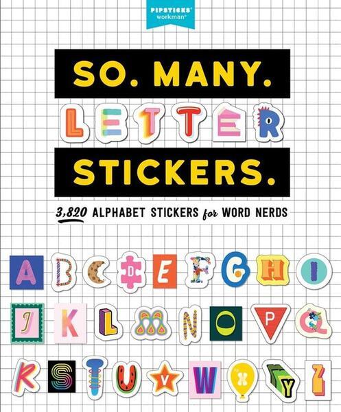 So. Many. Letter Stickers. - 1523515260