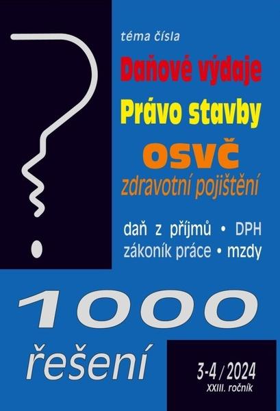 Levně 1000 řešení 3-4/2024