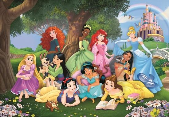CLEMENTONI 25743 Puzzle Disney princezny 104 dílků - 25743