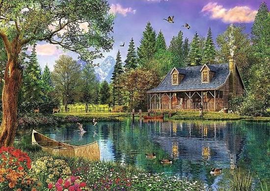 Puzzle Odpolední Idylka 4000 dílků