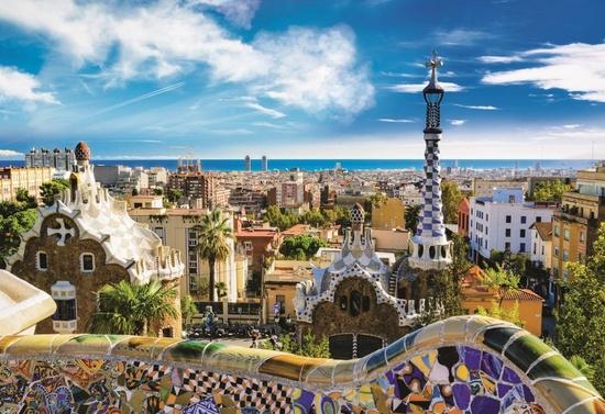TREFL Puzzle Park Güell, Barcelona 1500 dílků - 26147