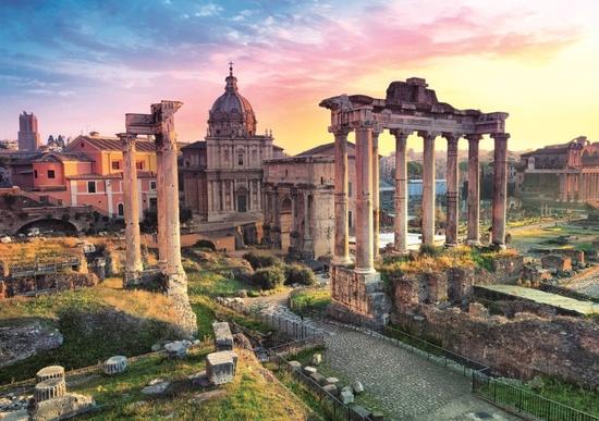 TREFL Puzzle Forum Romanum, Řím 1000 dílků - 10443