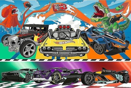 TREFL Puzzle Hot Wheels 100 dílků - 16466
