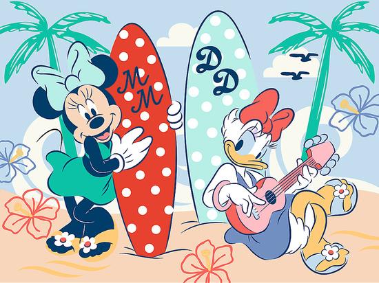 Levně TREFL Puzzle Barevná Minnie 30 dílků