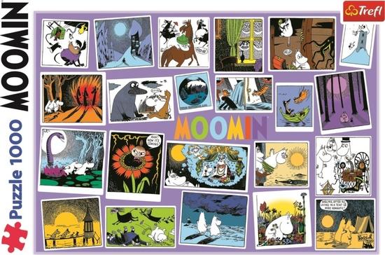TREFL Puzzle Dobrodružství Mumínků 1000 dílků - 10681