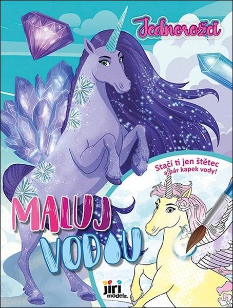 Levně Maluj vodou A4 Jednorožci