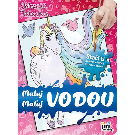 Levně Maluj vodou Jednorožci
