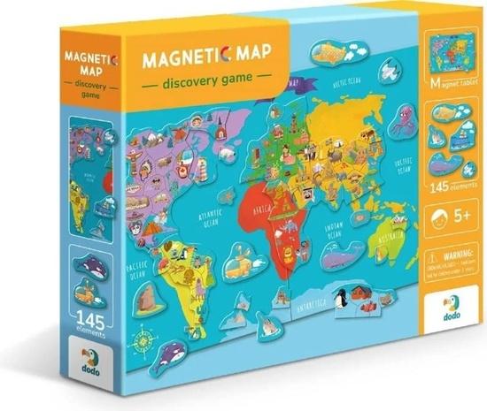Magnetická hra Mapa světa