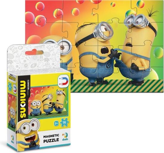 DODO Magnetické puzzle Mimoni: Přátelé 16 dílků - 200350