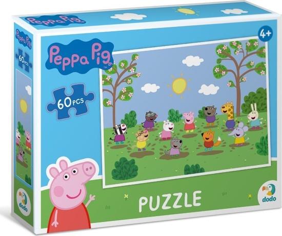 Levně DODO Puzzle Prasátko Peppa: Zábava na sluníčku 60 dílků