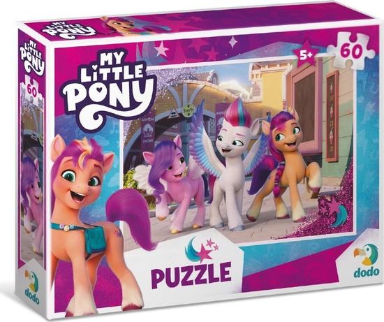 Levně DODO Puzzle My Little Pony: Ve městě 60 dílků