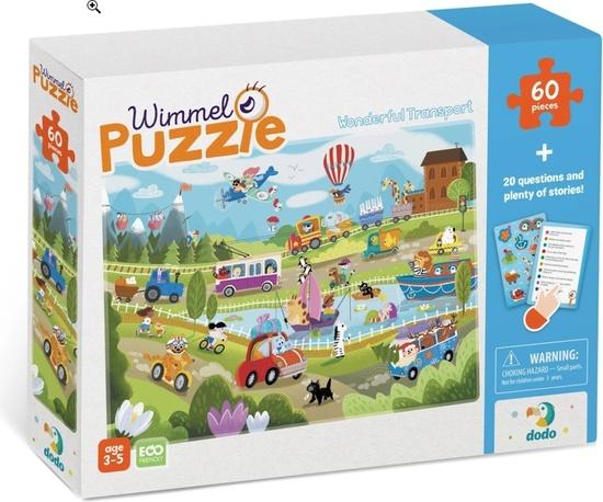 Levně Puzzle Doprava na venkově 60 dílků