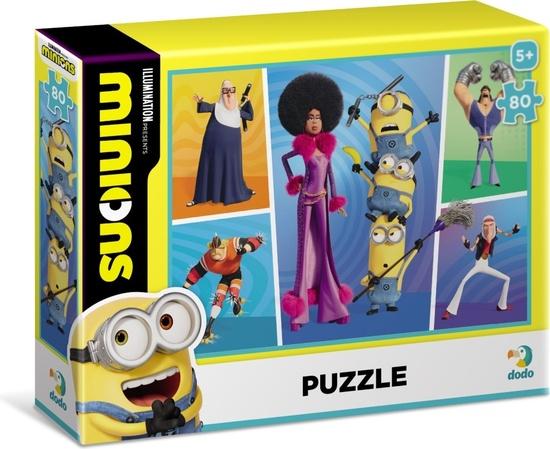 Levně DODO Puzzle Mimoni: Expo 80 dílků