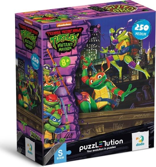 DODO Puzzle Želvy Ninja: Donatelo a Michelangelo 250 dílků - 200529