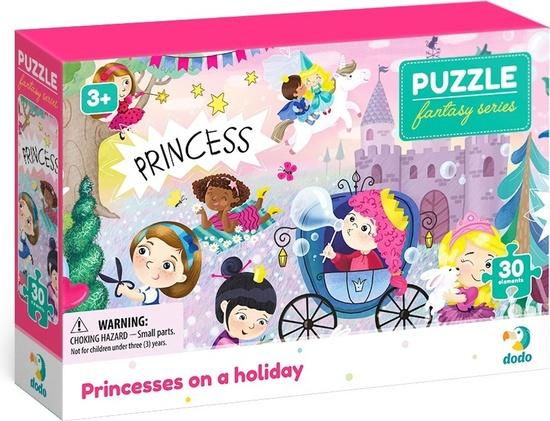 DODO Puzzle Princezny na prázdninách 30 dílků - 300418