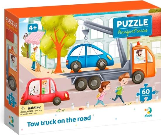 DODO Puzzle Odtahový vůz 60 dílků - 300550