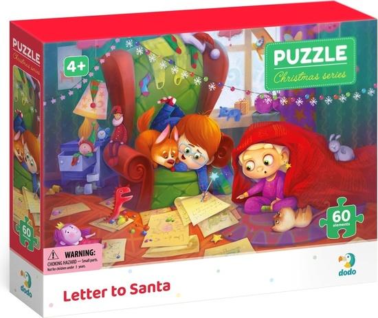 Levně DODO Puzzle Dopis Ježíškovi 60 dílků