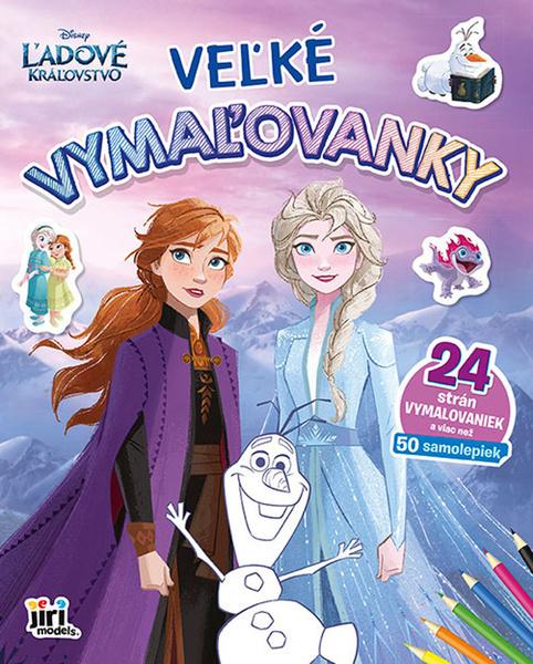 Levně Veľké vymaľovanky Ľadové kráľovstvo