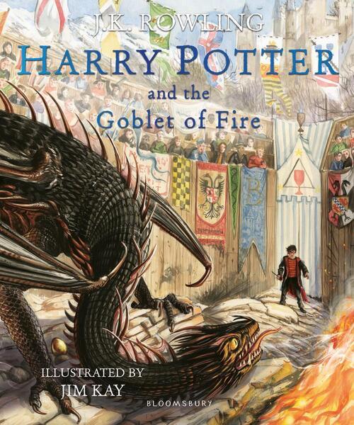 Levně Harry Potter and the Goblet of Fire. Illustrated Edition