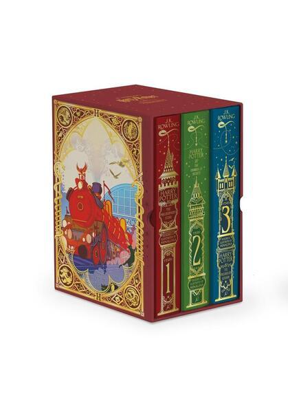 Harry Potter 1-3 Box Set: MinaLima Edition - 1526680068
