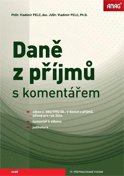 Daně z příjmů s komentářem 2024 - 9788075543684