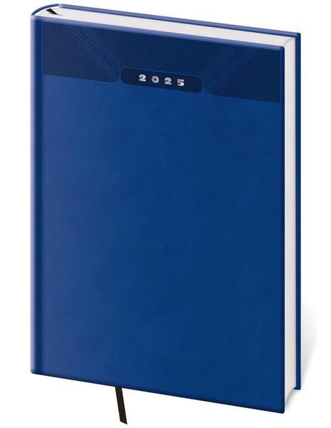Týdenní diář 2025 B5 Print Classic modrý