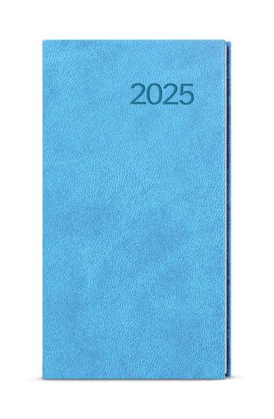 Týdenní diář 2025 Jakub Vivella kapesní světle modrá