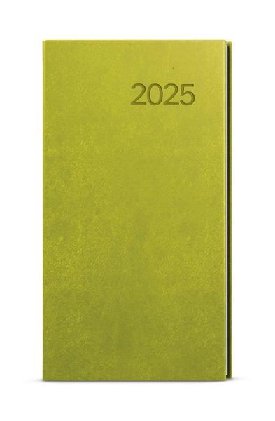 Týdenní diář 2025 Jakub Vivella kapesní zelená