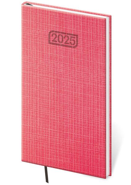 Kapesní diář 2025 Zephir modrý