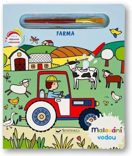 Malování vodou Farma - 9788025636749