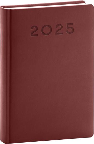 Denní diář 2025 Aprint Neo vínový
