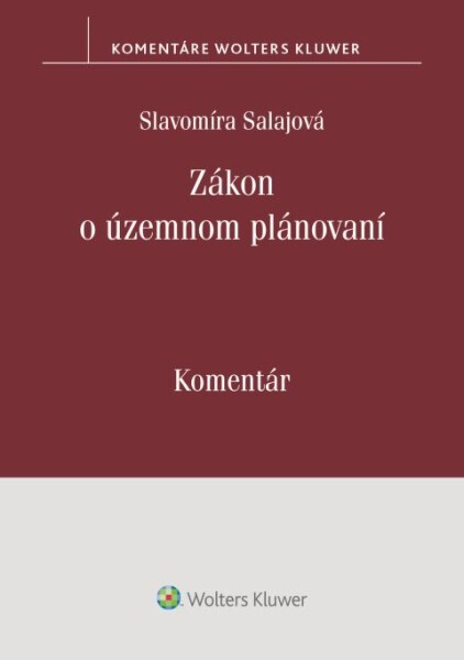 Levně Zákon o územnom plánovaní