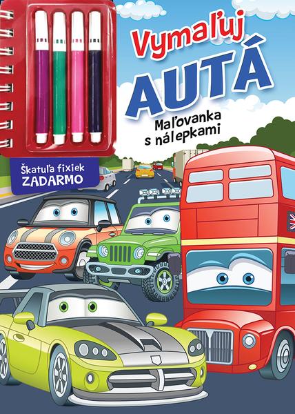 Vymaľuj autá - 9788084447072