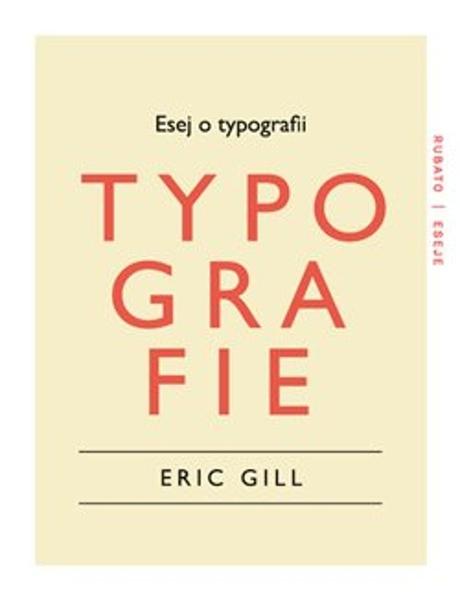 Levně Esej o typografii