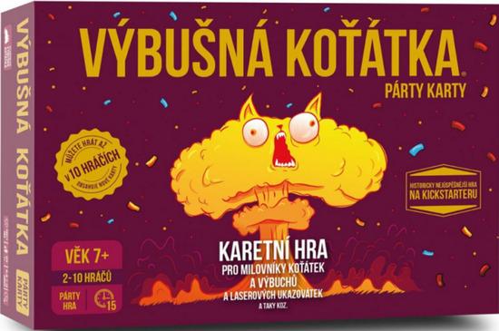 Výbušná koťátka: Párty karty - EKIEK04NCSSK