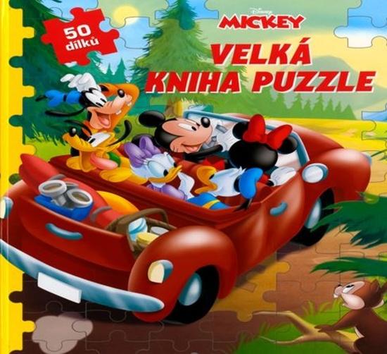 Levně Mickey a jeho přátelé Velká kniha puzzle