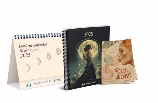 Lunární kalendář Krásné paní 2025 - 9788075311283