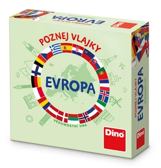 Levně Hra Poznej vlajky Evropa