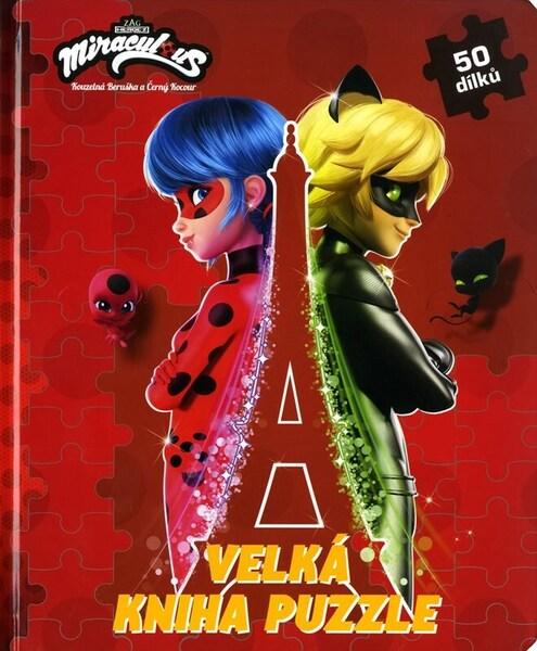 Kouzelná Beruška a Černý Kocour Velká kniha puzzle - 9788025257050