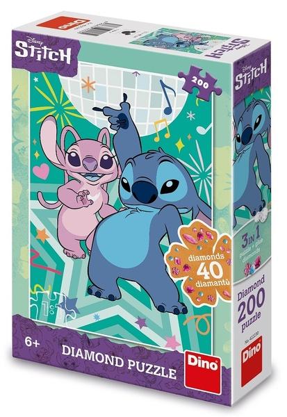 Levně Puzzle 200 Stitch diamond