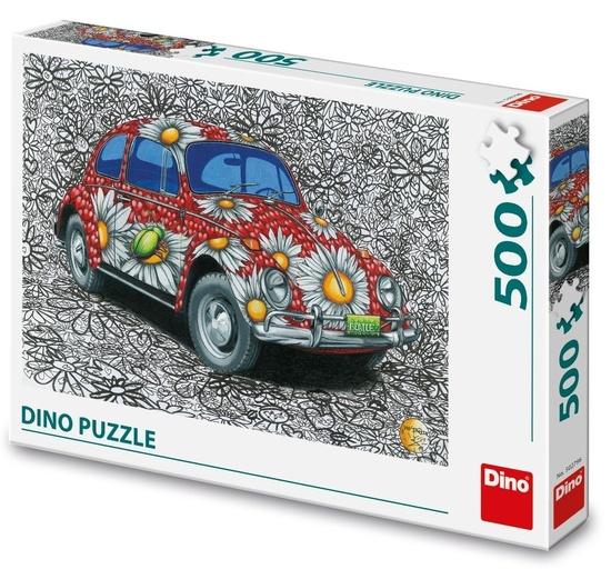 Levně MALOVANÝ VW BROUK 500 Puzzle